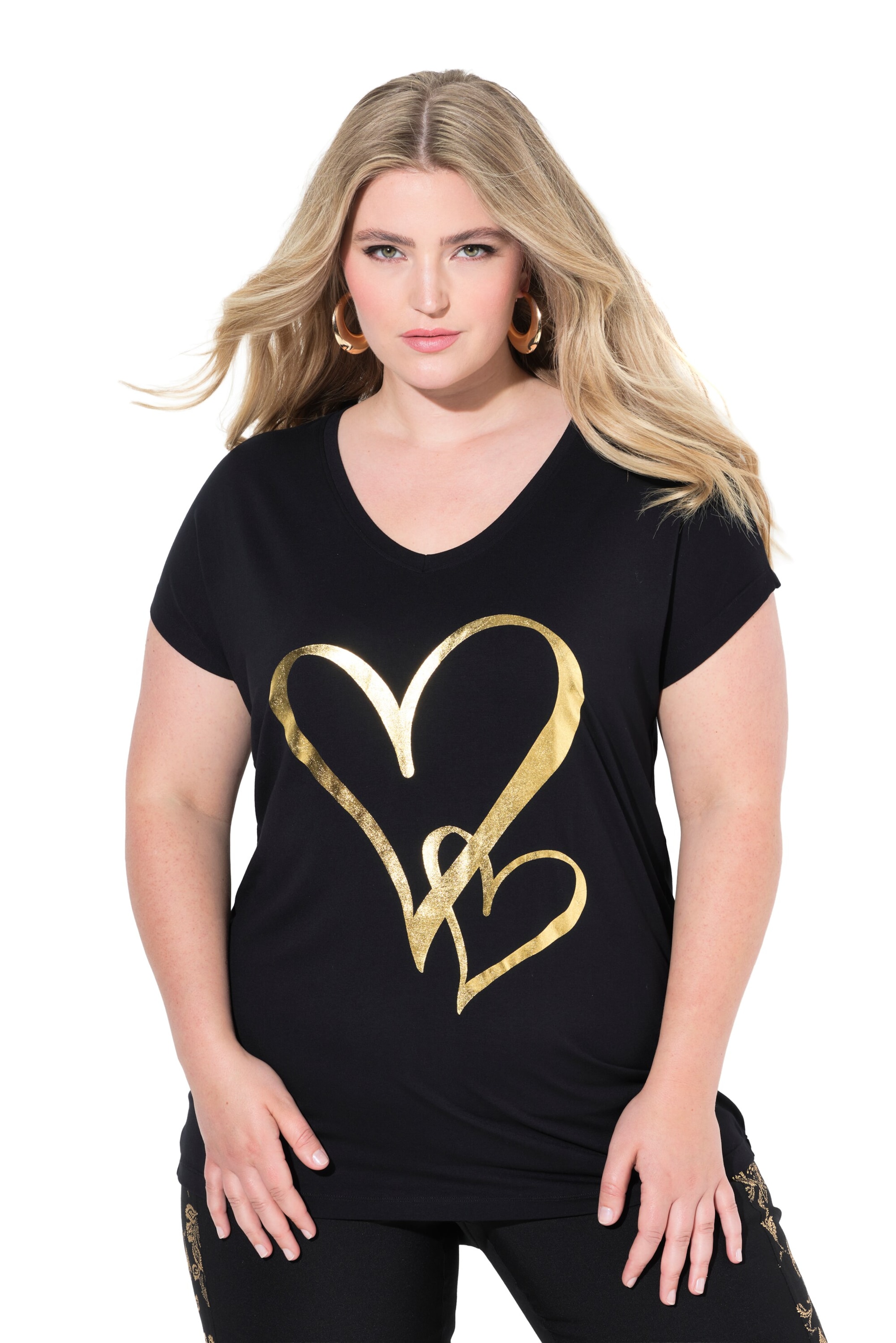 MIAMODA Shirt in Black: front