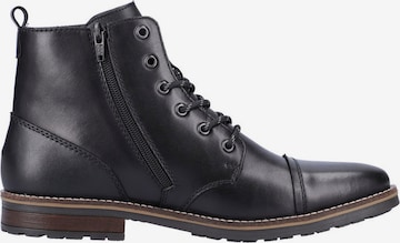 Rieker Lace-Up Boots in Black