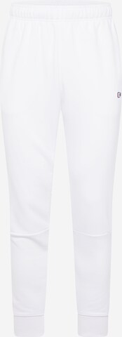 Effilé Pantalon Champion Authentic Athletic Apparel en blanc : devant