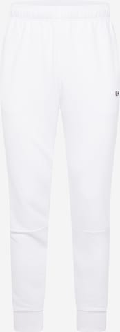 Effilé Pantalon Champion Authentic Athletic Apparel en blanc : devant