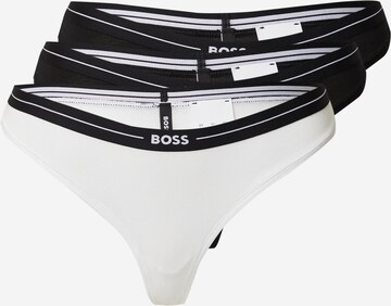 BOSS - Tanga em preto: frente