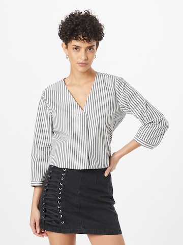 GERRY WEBER Blouse in Wit: voorkant