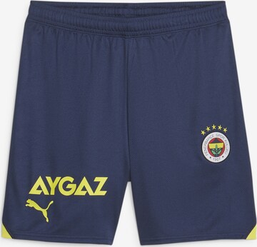 Regular Pantalon de sport 'Fenerbahçe S.K.' PUMA en bleu : devant