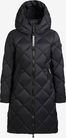 khujo Winter Coat 'Linda' in Black: front