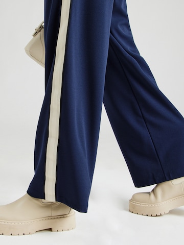 VERO MODA Bő szár Nadrág 'VMBerlin' - kék