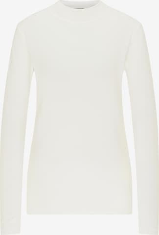 Pullover di DreiMaster Klassik in bianco: frontale