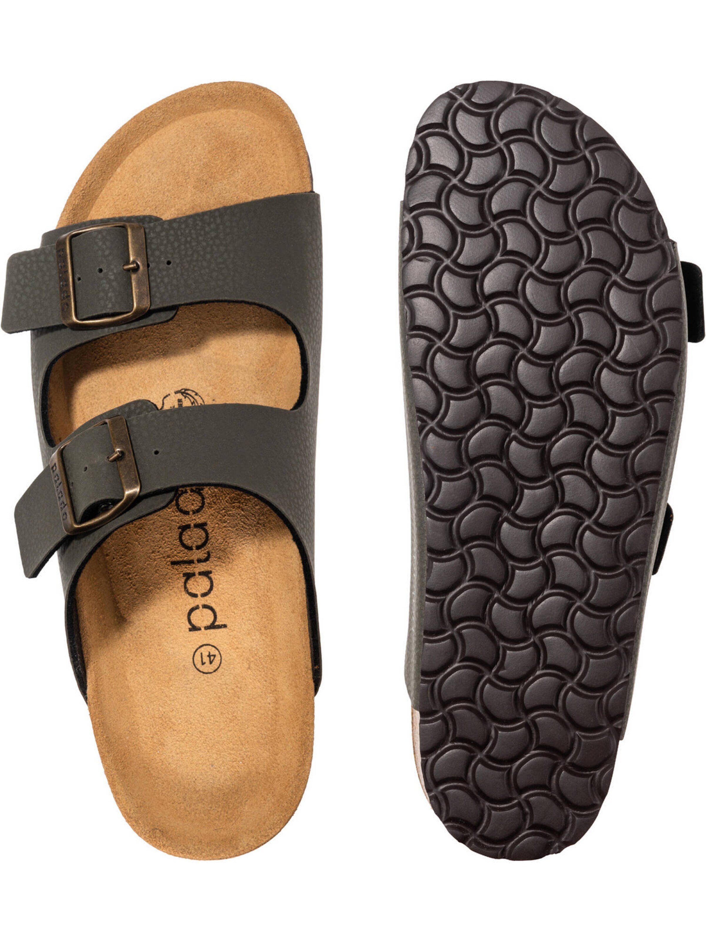 Palado Pantoletten 'Korfu' in Grün