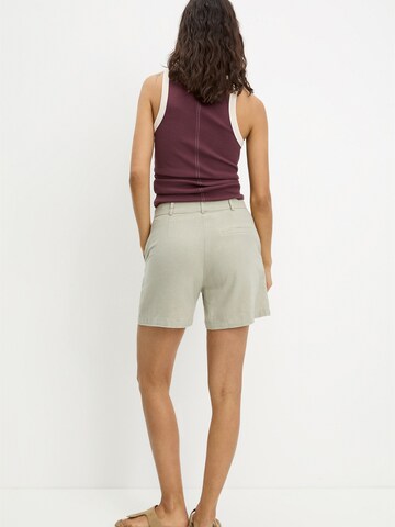 Pull&Bear Wide leg Trousers in Grey