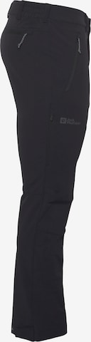 JACK WOLFSKIN Normalny krój Spodnie outdoor 'Activate' w kolorze czarny