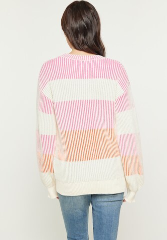 jauktas krāsas usha BLUE LABEL Džemperis 'Fashion Look'