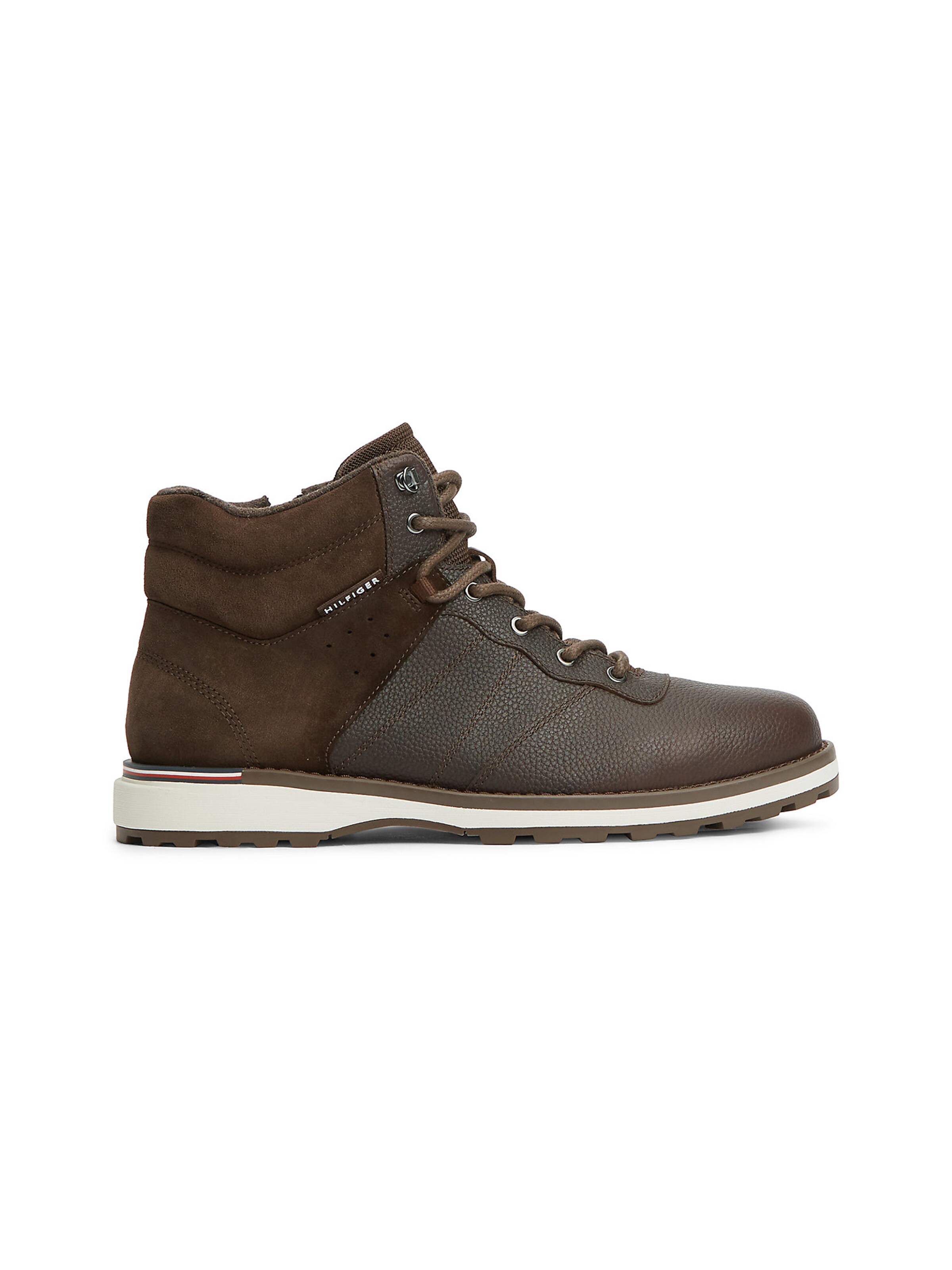 TOMMY HILFIGER Lace-Up Boots in Brown