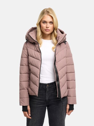 MARIKOO Winter jacket 'Samuiaa XVI' in Purple: front