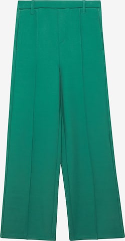 s.Oliver Wide Leg Hose in Grün: Vorderseite
