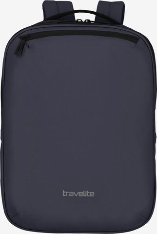 TRAVELITE Backpack in Blue: front