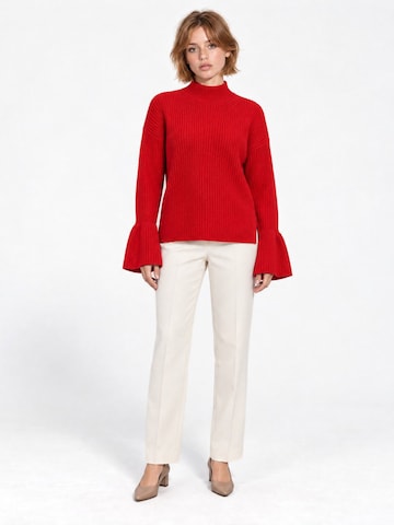 RYVAN Svetr 'Pullover' – červená