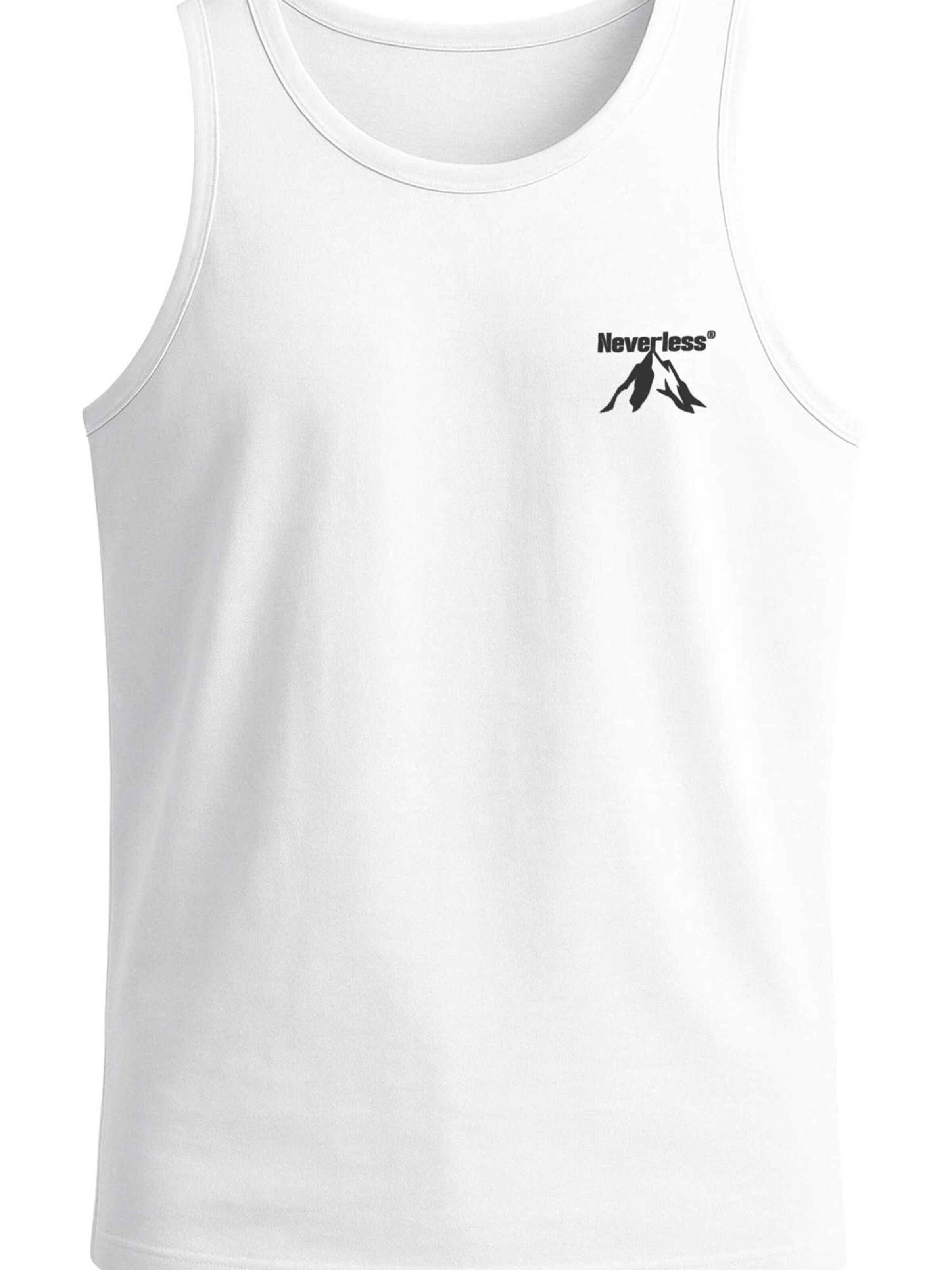 Neverless Shirt 'Apex mountain' in White