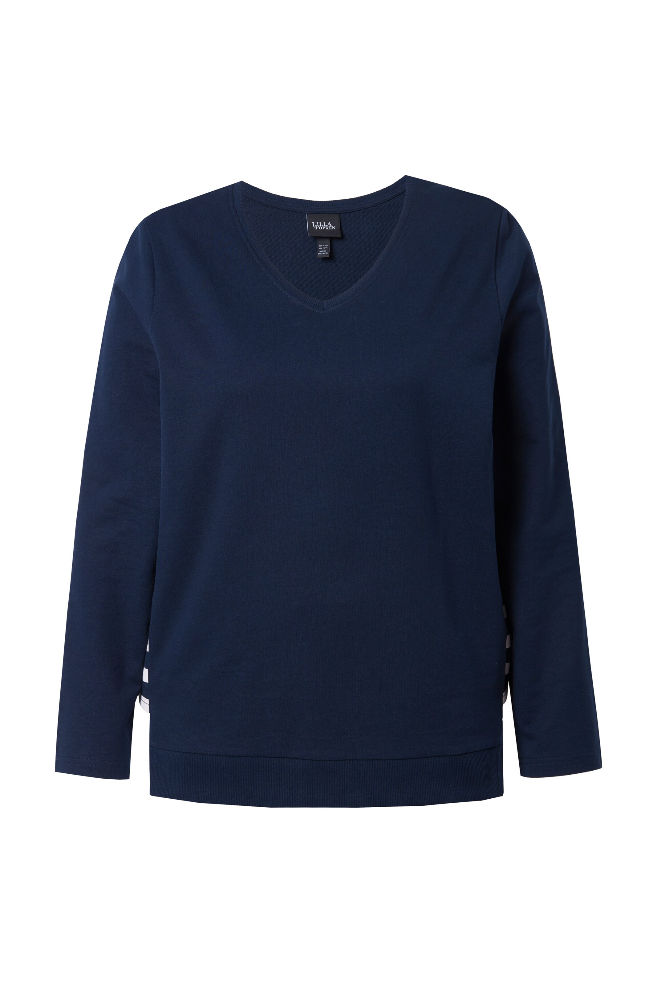 Ulla Popken Sweatshirt in Blue: front