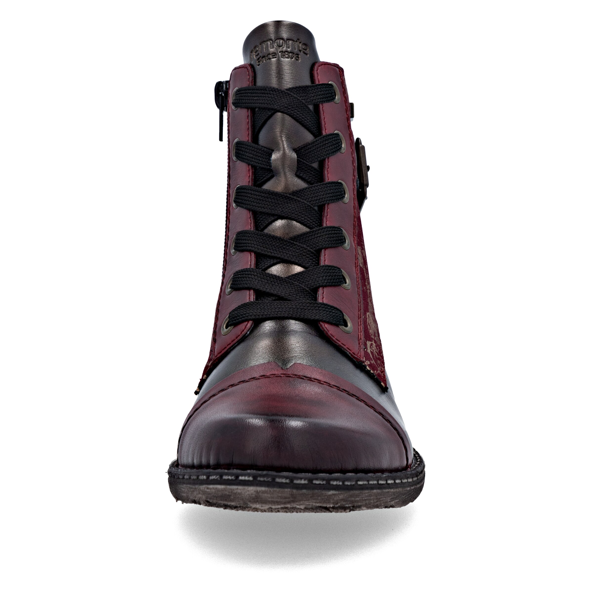 REMONTE Schnürstiefelette in Rot