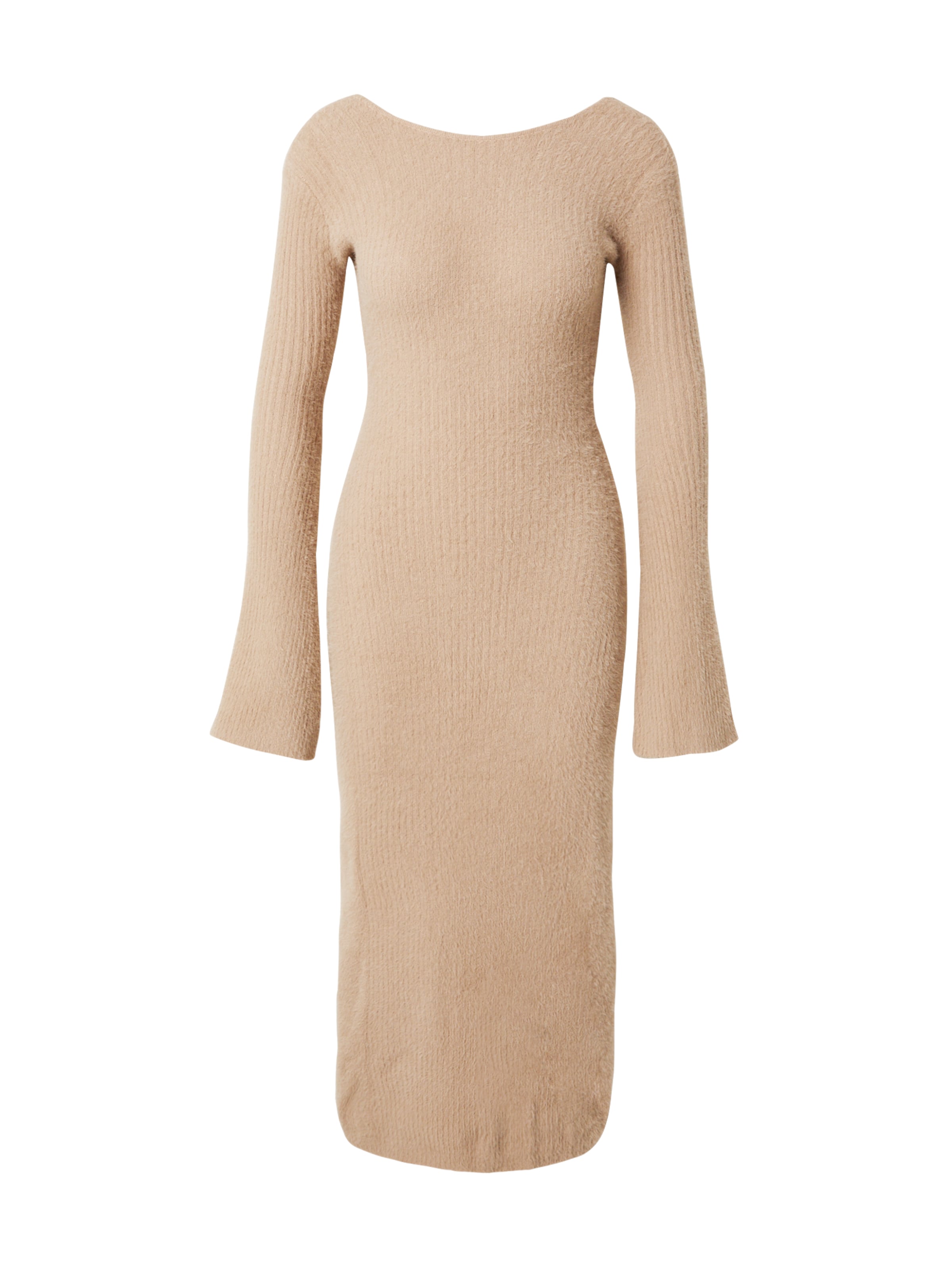 Abito in maglia di Misspap in grigio: frontale