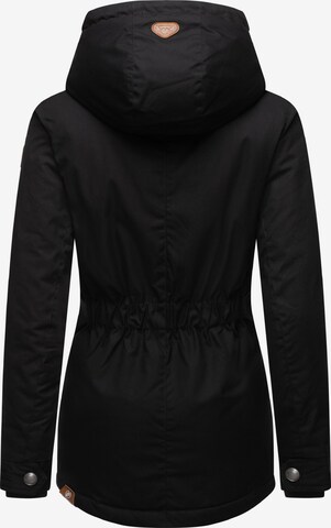 Ragwear Winter Jacket 'Monade' in Black