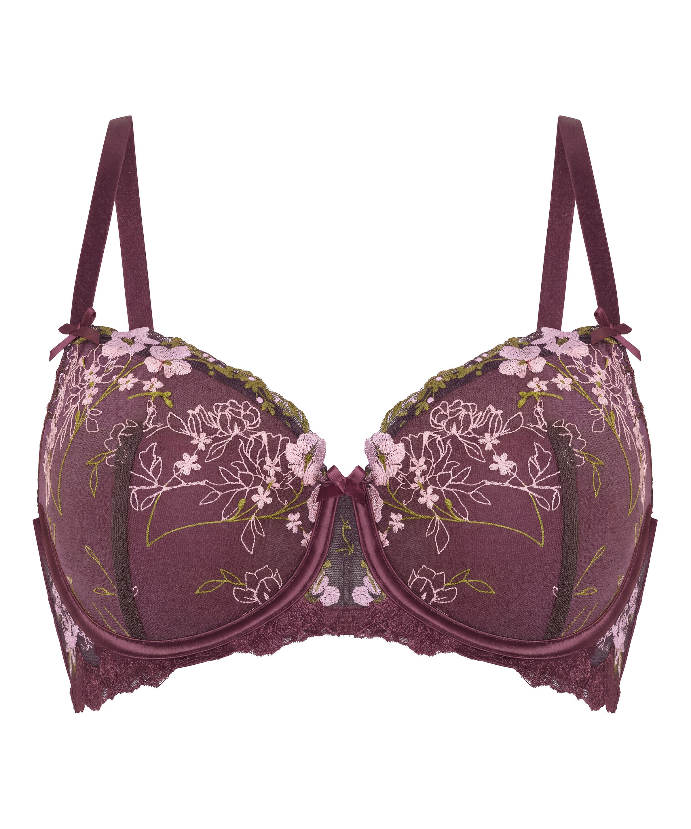 Soutien-gorge Hunkemöller en violet : devant