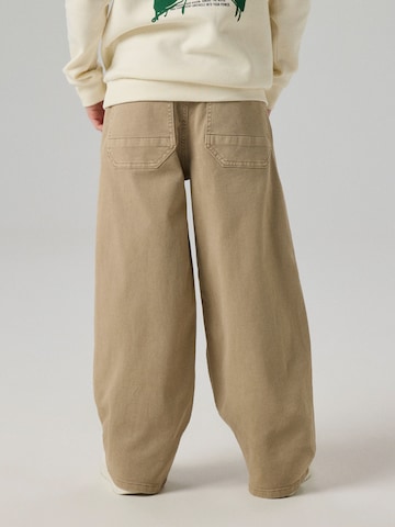 NAME IT Baggy Broek 'NKMBen' in Bruin