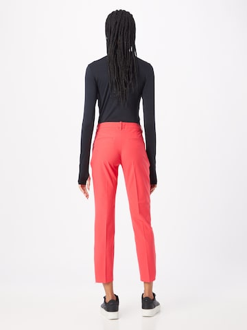 J.Lindeberg Regular Trousers with creases 'Pia' in Pink