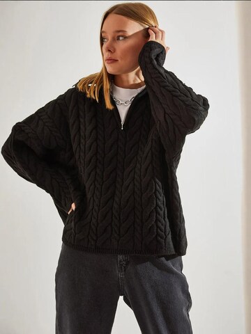 Bianco Lucci - Pullover 'Pullover' em preto