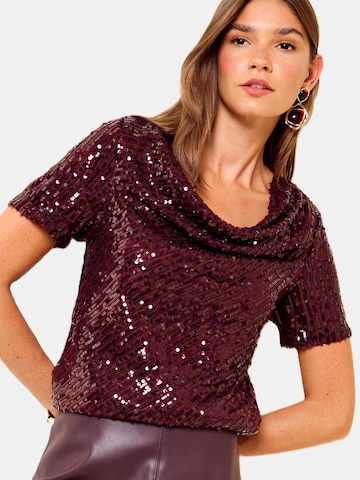Friends Like These Blouse in Red: front