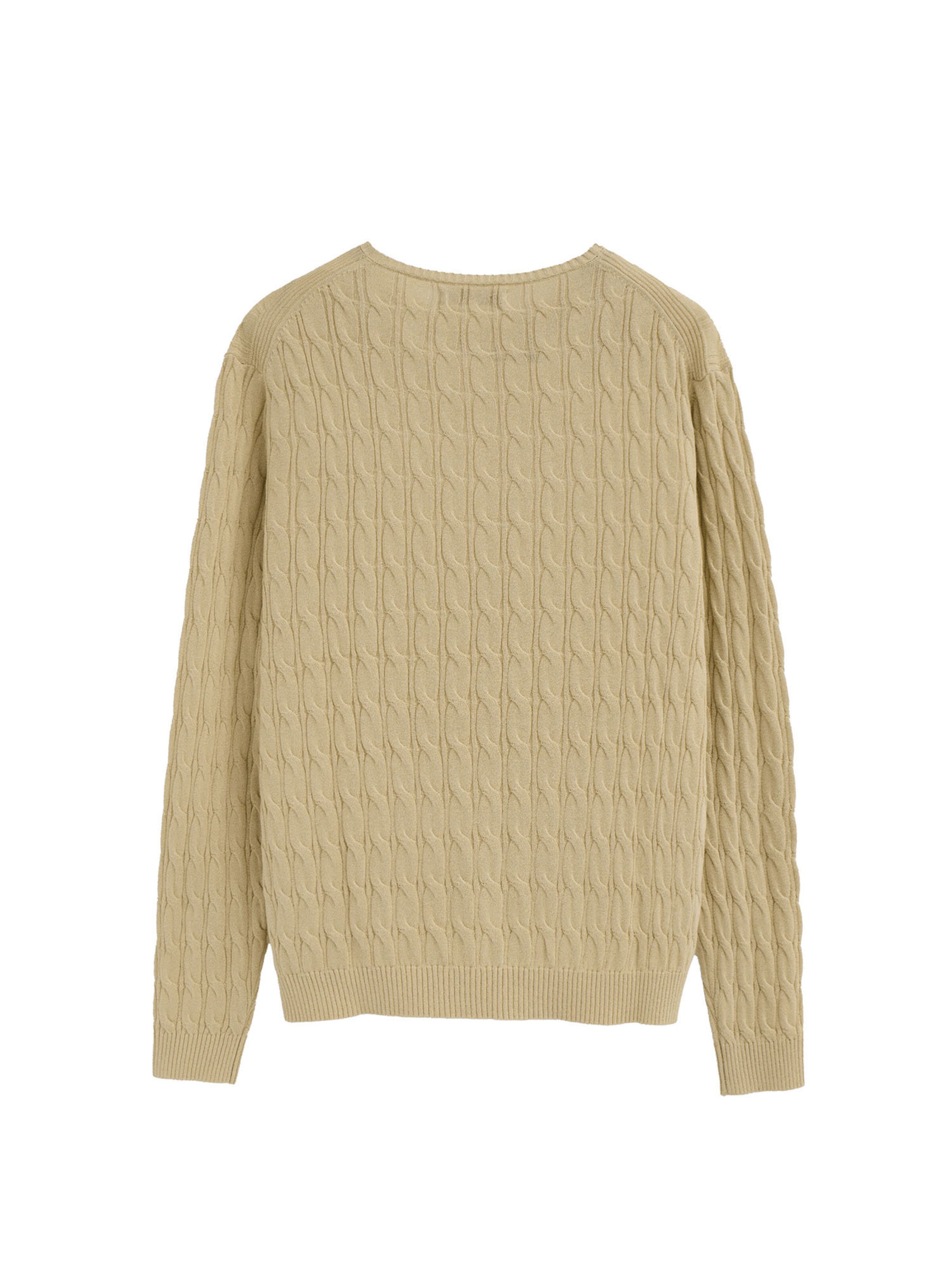Polo Club Pullover in Beige