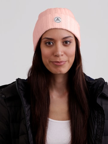 Bonnet CASH-MERE.CH en rose : devant