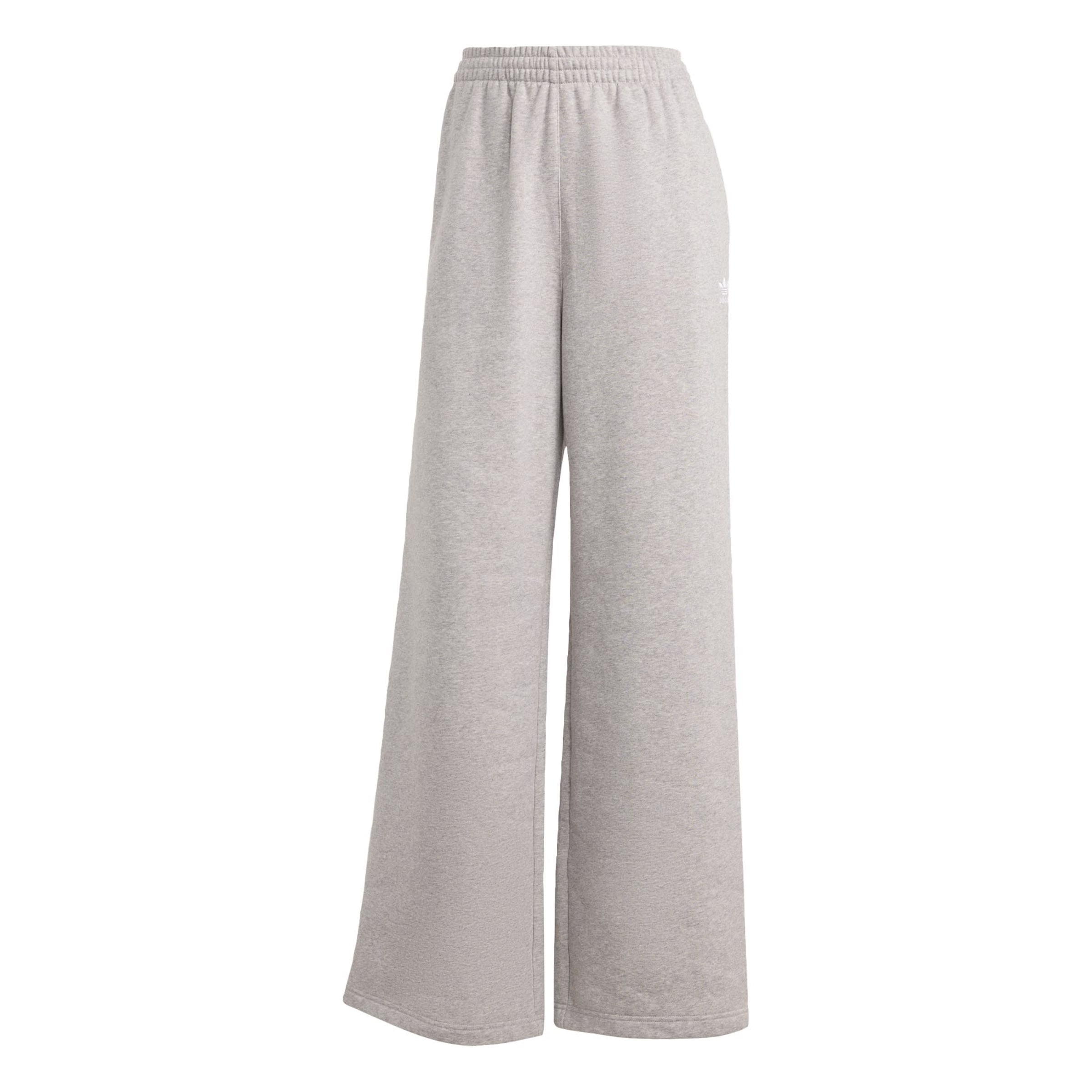 Wide leg Pantaloni 'Essentials' di ADIDAS ORIGINALS in grigio: frontale