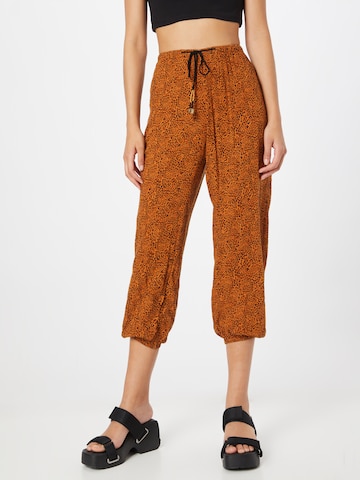 BILLABONG Tapered Broek 'Sweet Surf' in Bruin: voorkant