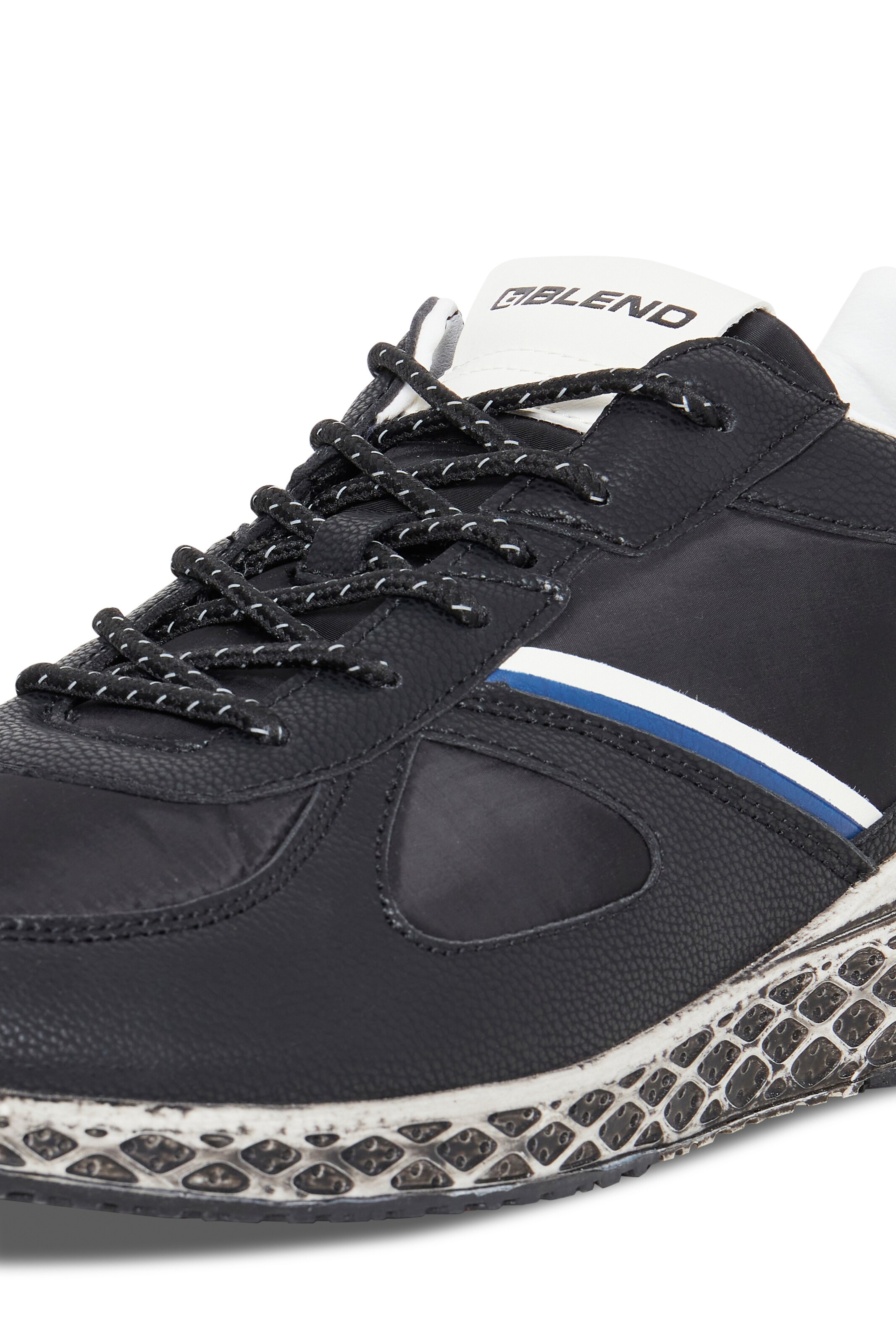 BLEND Platform trainers in Black