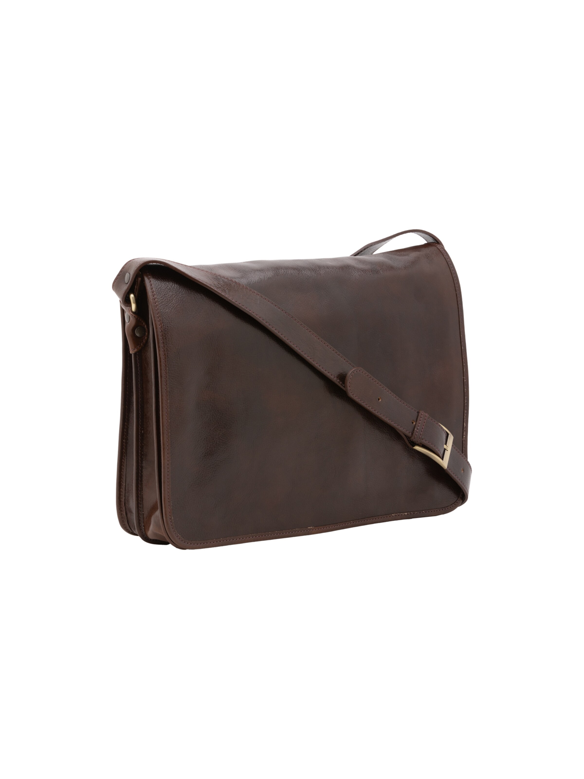 Sac à bandoulière Viola Castellani en marron : devant