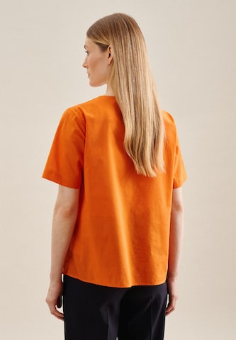 SEIDENSTICKER T-Shirt 'Schwarze Rose' in Orange