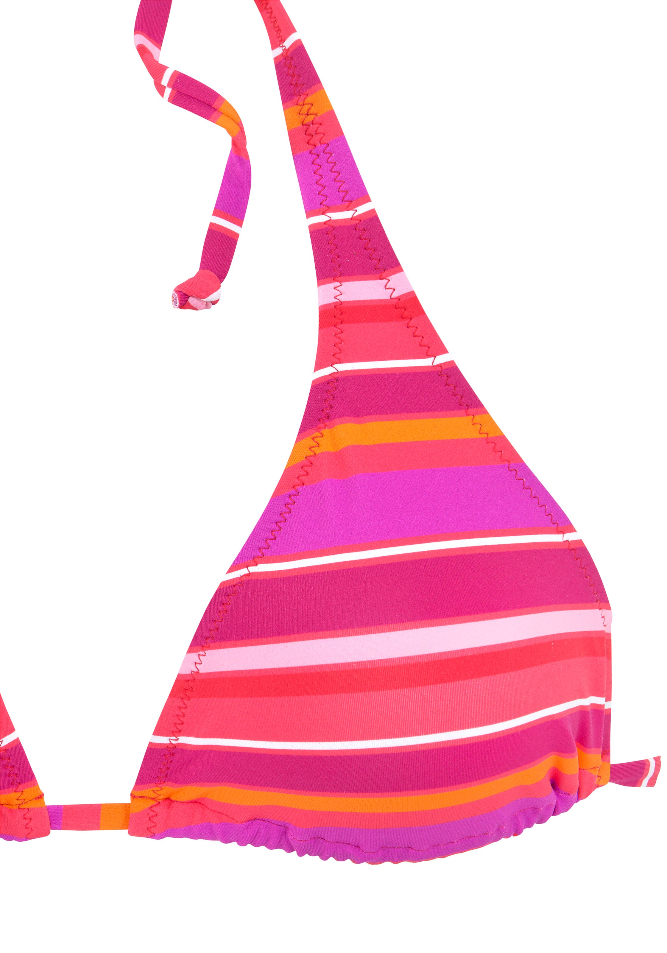 s.Oliver Triangel Bikinitop in Pink