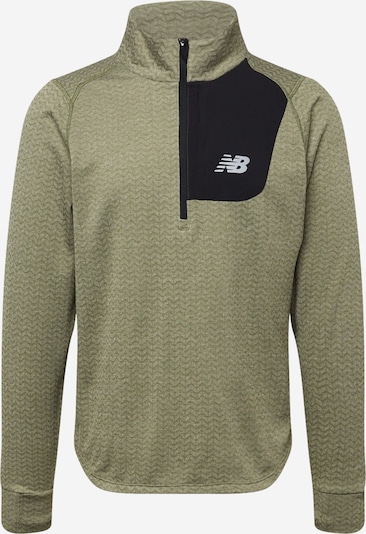 new balance Performance shirt in Light grey / Khaki / Black, Item view