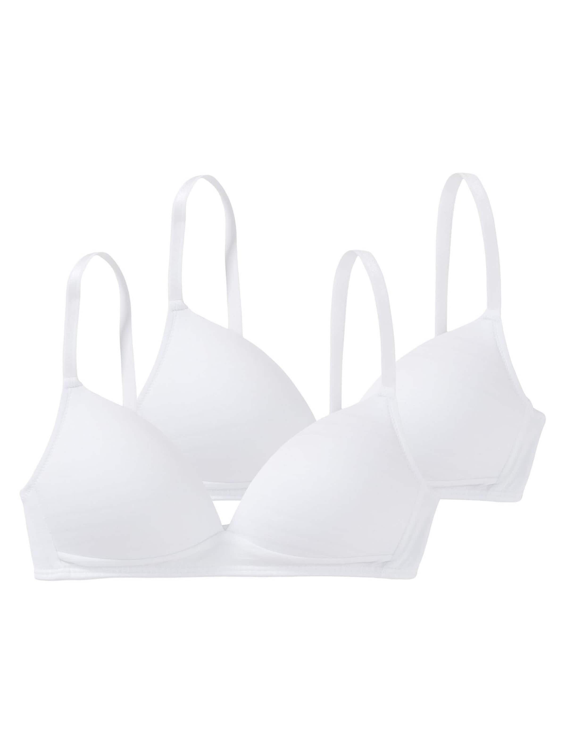 SPEIDEL BH 'Cotton & More' in Wit: voorkant