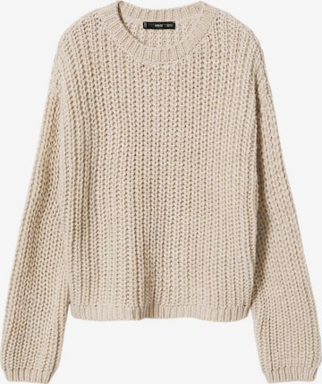 MANGO Pullover 'Porto' in Beige: predná strana