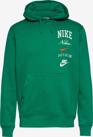 Nike Sportswear Sweatshirt 'Club' in Grün: predná strana