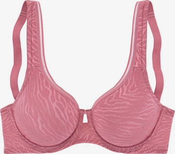 Soutien-gorge NUANCE en rouge : devant