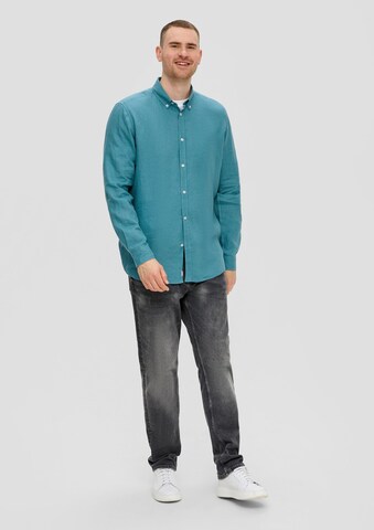 Coupe regular Chemise s.Oliver en bleu