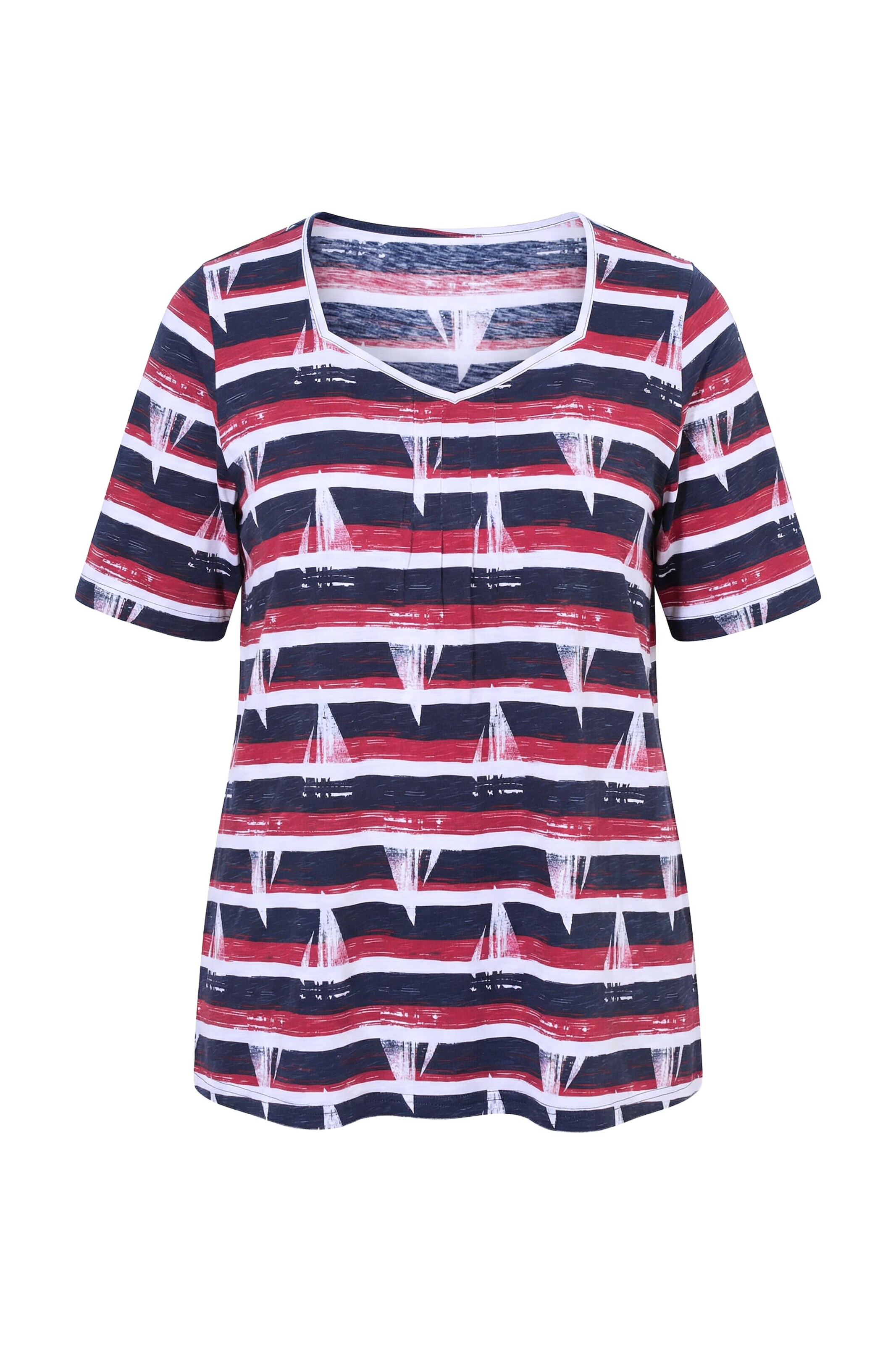 Ulla Popken Shirt in Blau: Vorderseite