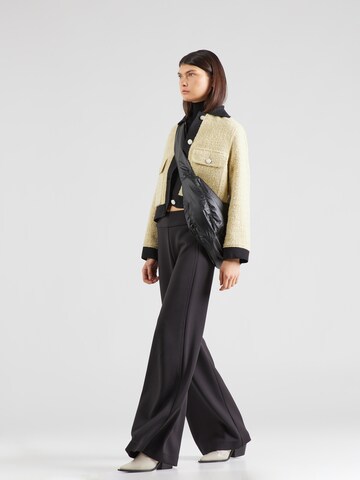 Wide Leg Pantalon 'LEVANTE' Max Mara Leisure en noir