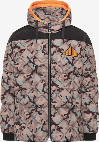 Carlo Colucci Winter Jacket ' Corsini ' in Mixed colors: front