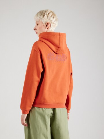 NAPAPIJRI Sweatshirt 'B-BLANCHE' in Rot: predná strana