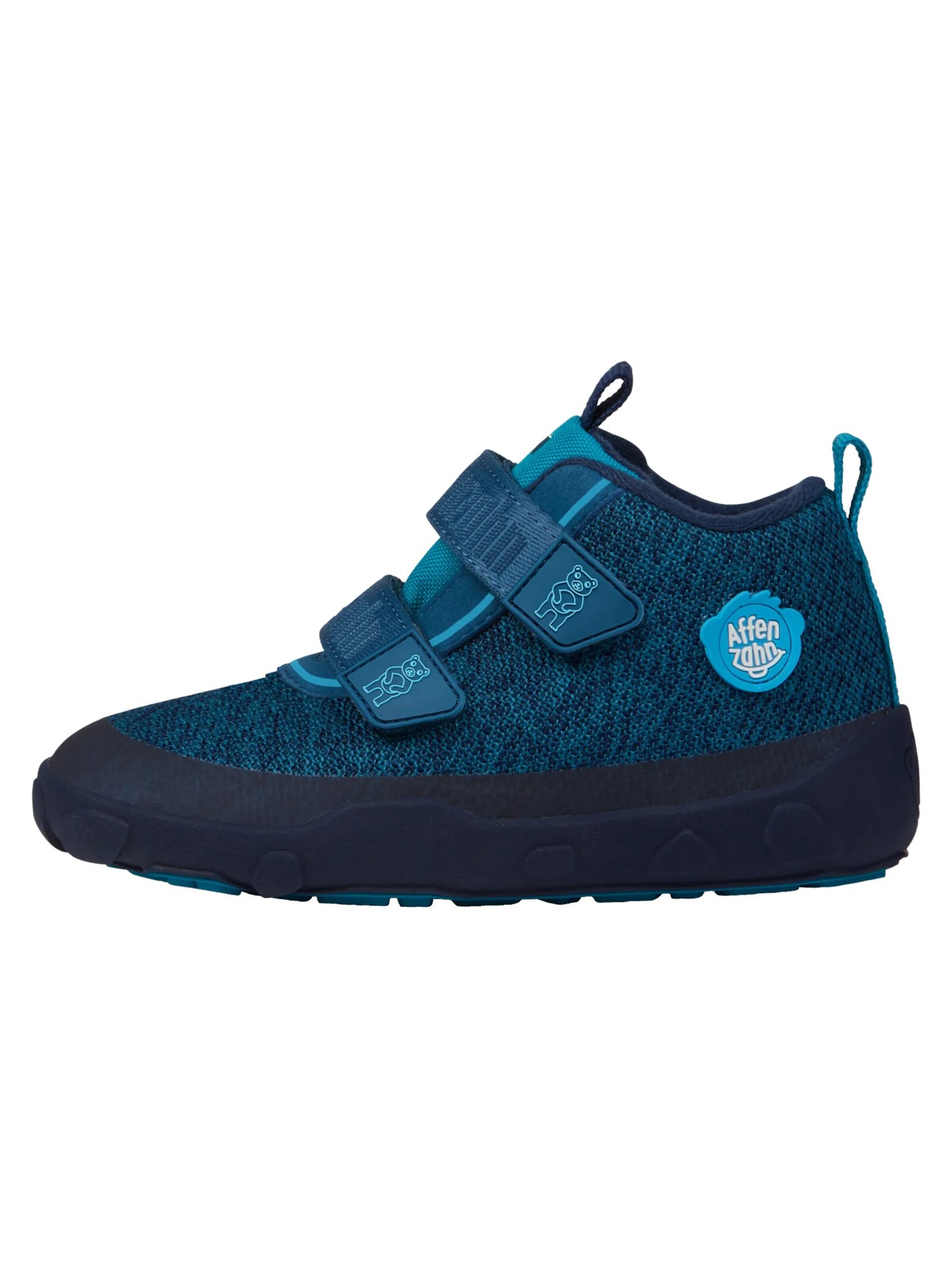 Affenzahn Sneaker 'Happy' in Blau: Vorderseite