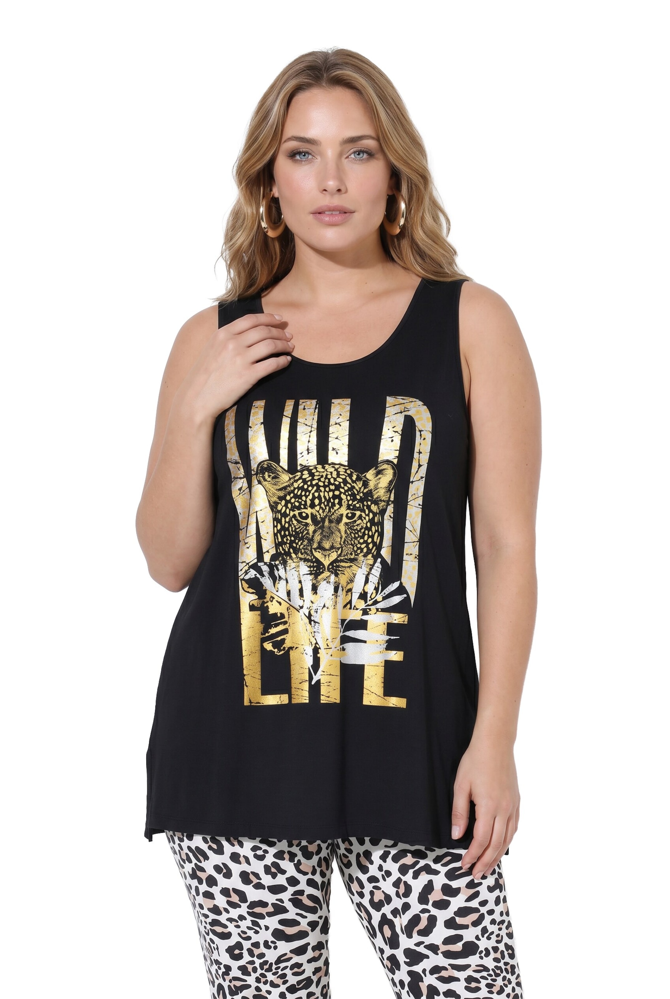 Angel of Style Top in Zwart