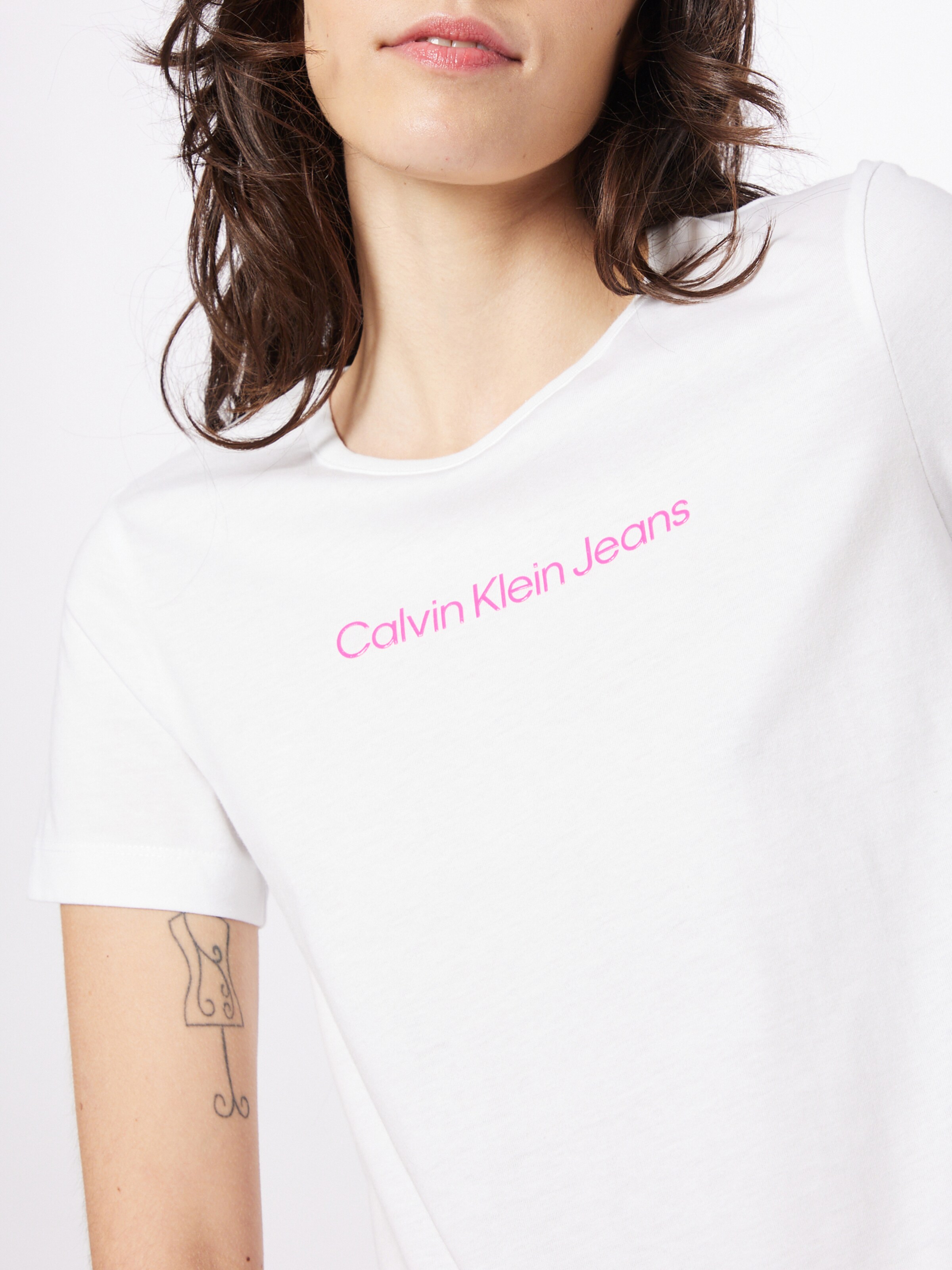 Calvin Klein Jeans Shirt in White 